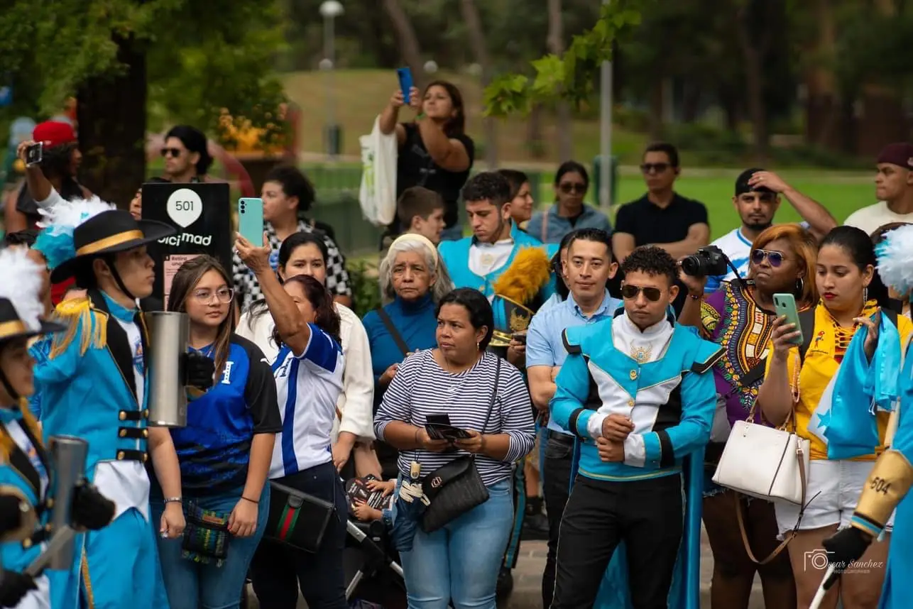 Integrantes en La Fiesta Grande